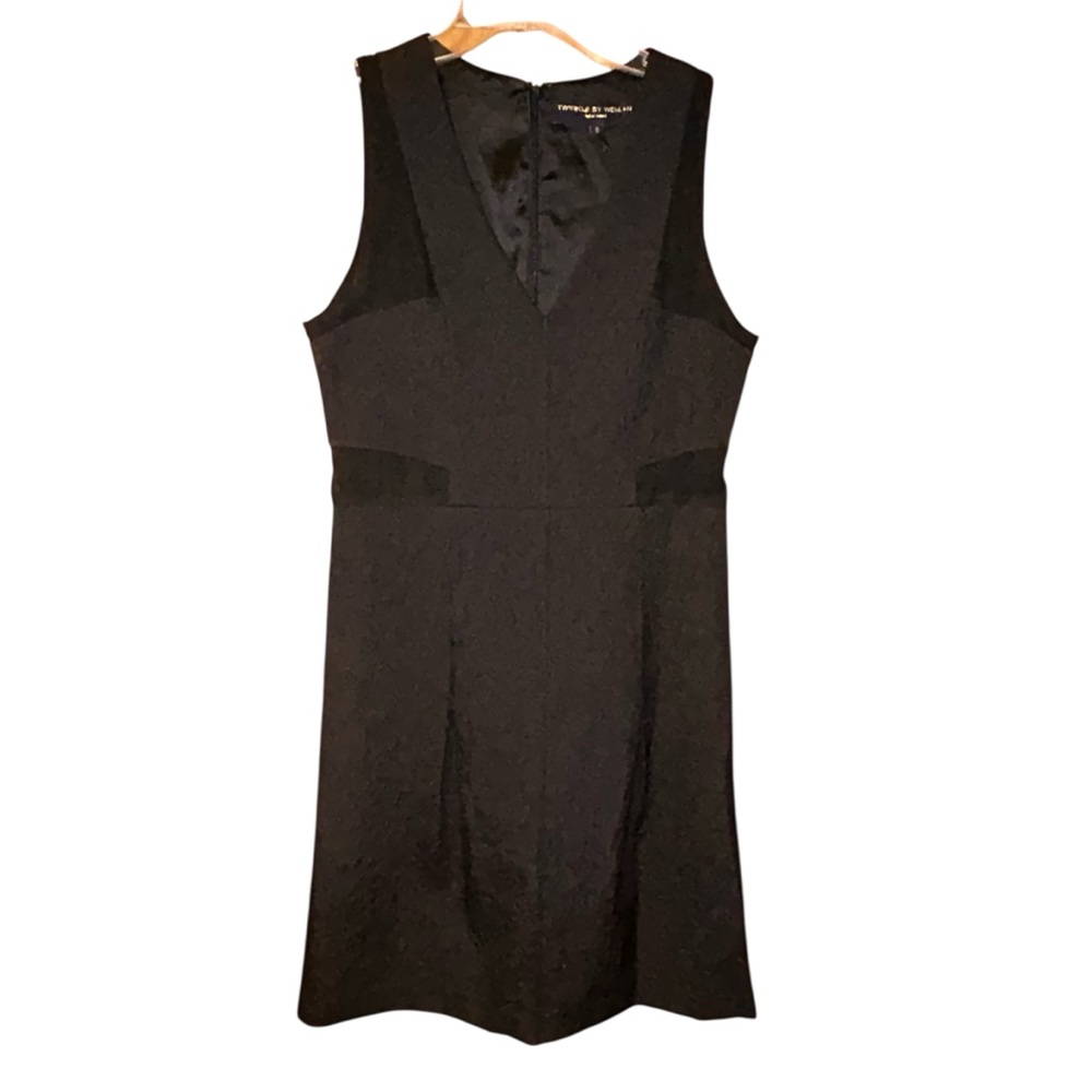 Twinkle by‎ Wenlan Black Cocktail Dress Sleeveless 6 V Neck Formal Party